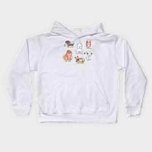 The best friend for the dog Kids Hoodie